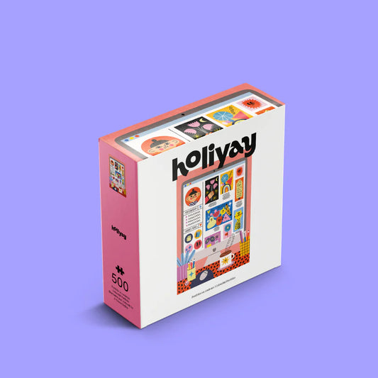 holiyay Colourful Portfolio, 500 Piece Puzzle