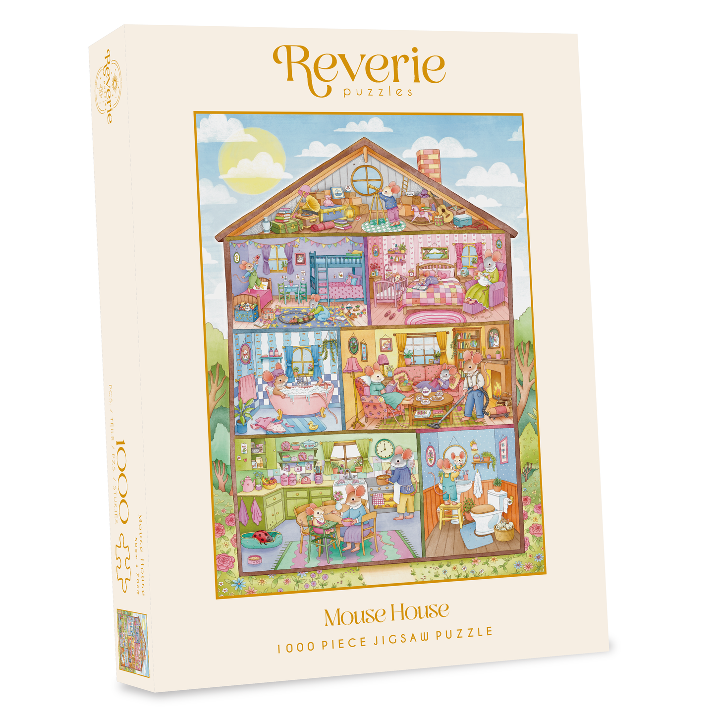 Reverie Mouse House, 1000 Piece Puzzle