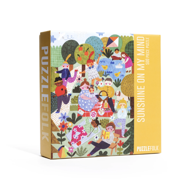Puzzlefolk Sunshine On My Mind, 500 Piece Puzzle