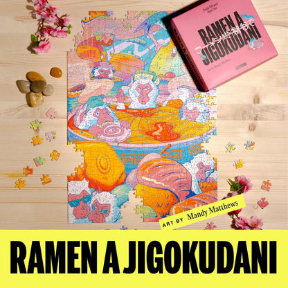 Sto Puzzle Ramen at Jigokudani 500 Piece Puzzle