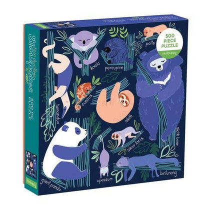 Mudpuppy Tree-dwelling Slowpokes, 500 Piece Puzzle