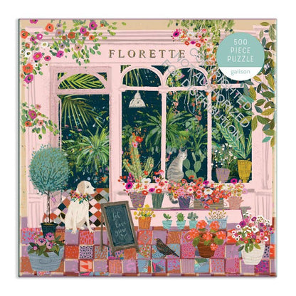 Galison Florette, 500 Piece Puzzle