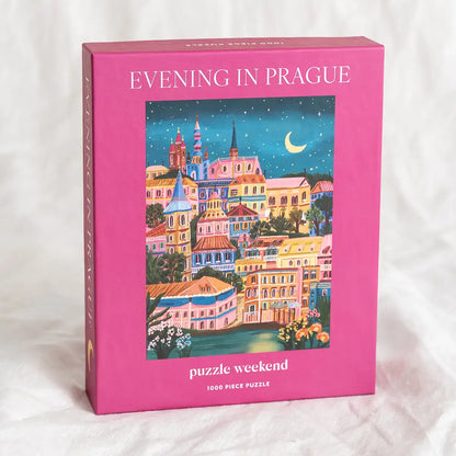 Puzzle Weekend Evening in Prague, 1000 Piece Puzzle