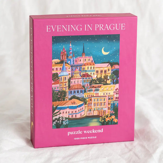 Puzzle Weekend Evening in Prague, 1000 Piece Puzzle