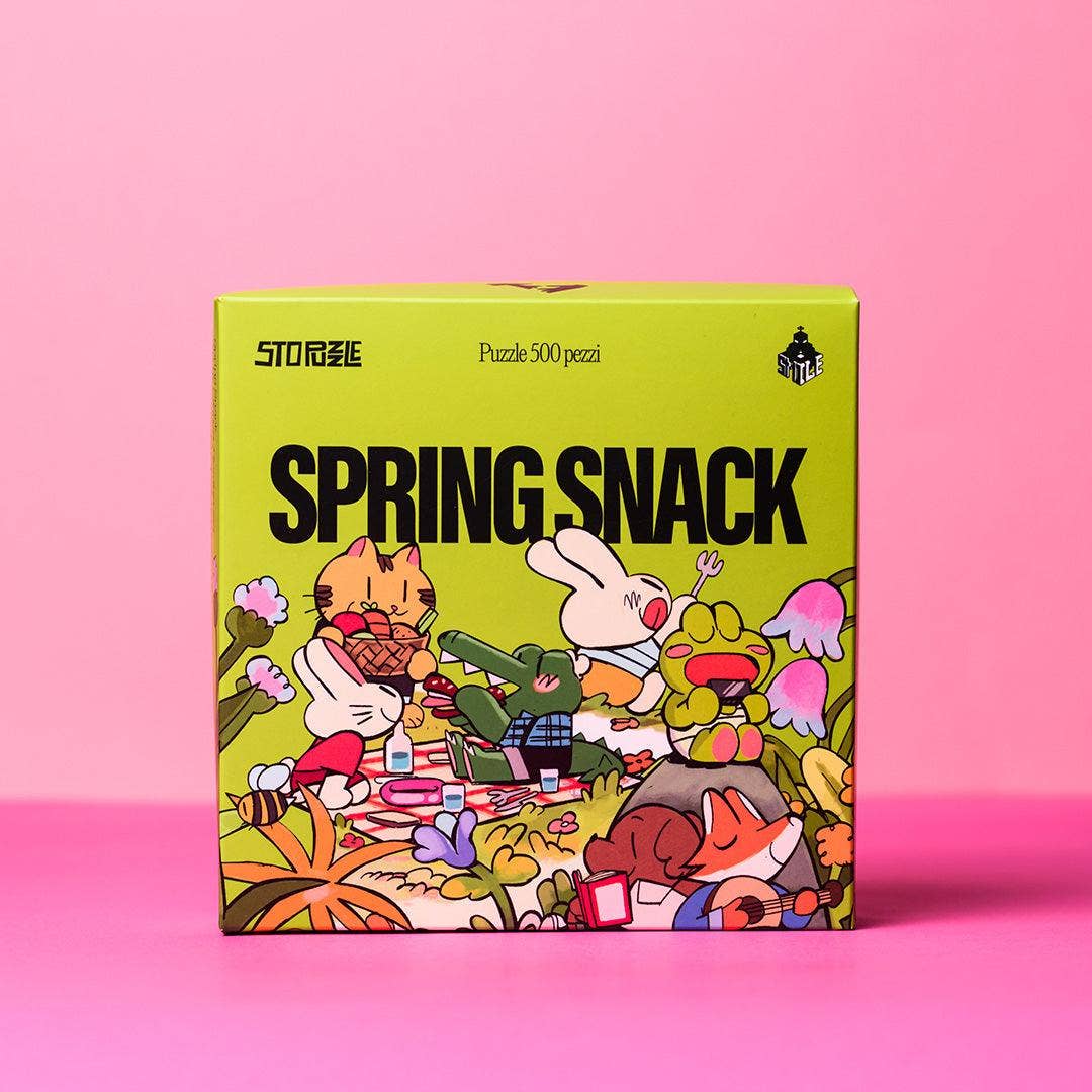 Sto Puzzle Spring Snack, 500 Piece Puzzle
