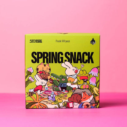 Sto Puzzle Spring Snack, 500 Piece Puzzle