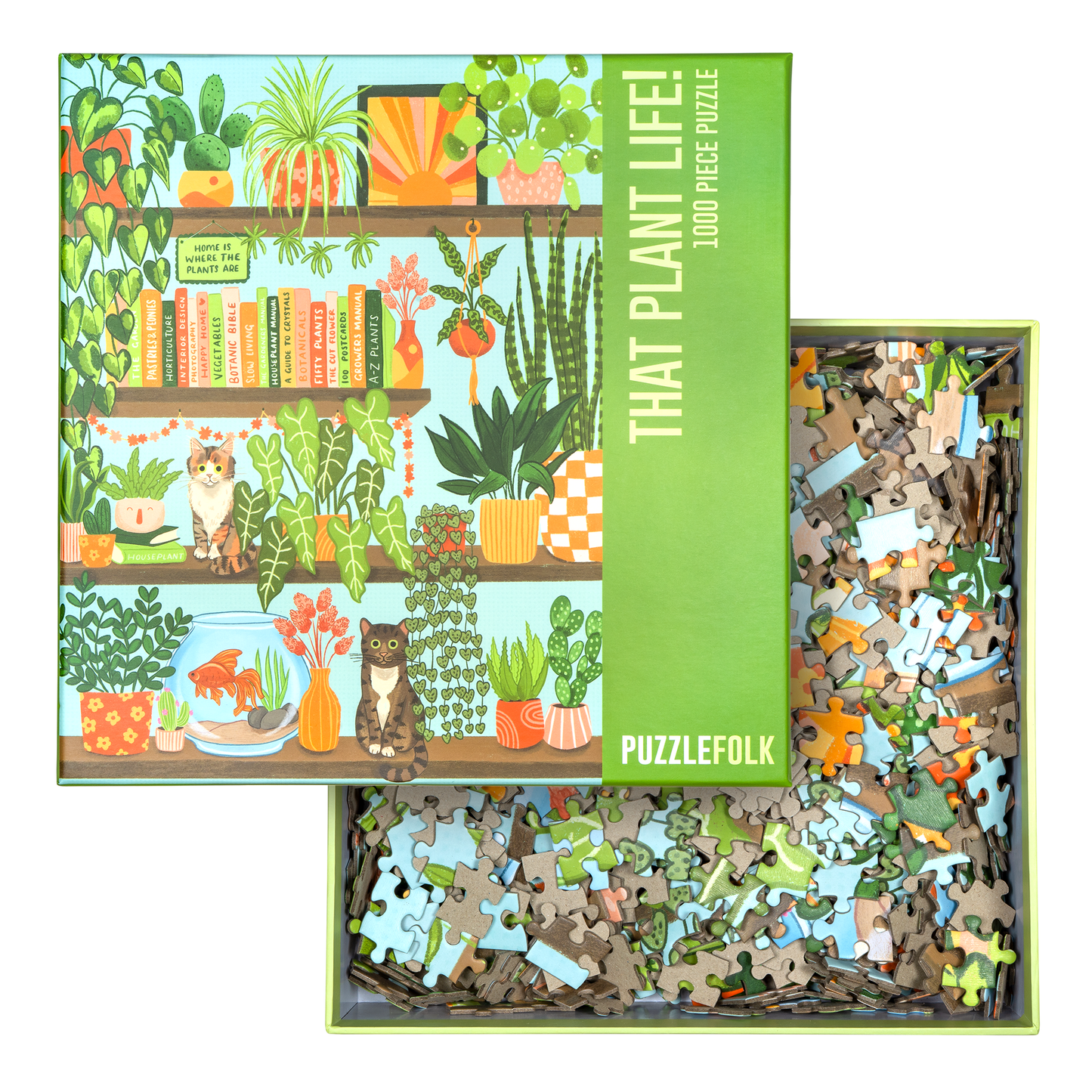 Puzzlefolk That Plant Life!, 1000 Piece Puzzle