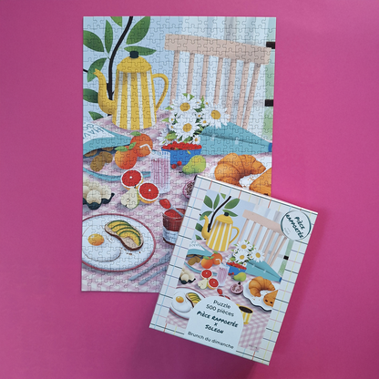 Pièce rapportée Sunday Brunch, 500 Piece Puzzle