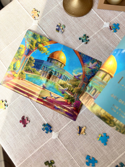 Laila Luxury Puzzles Golden Dome, 500 Piece Puzzle