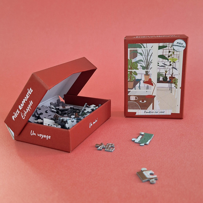 Pièce Rapportée Rear Window Bordeaux, 99 Piece Mini Puzzle