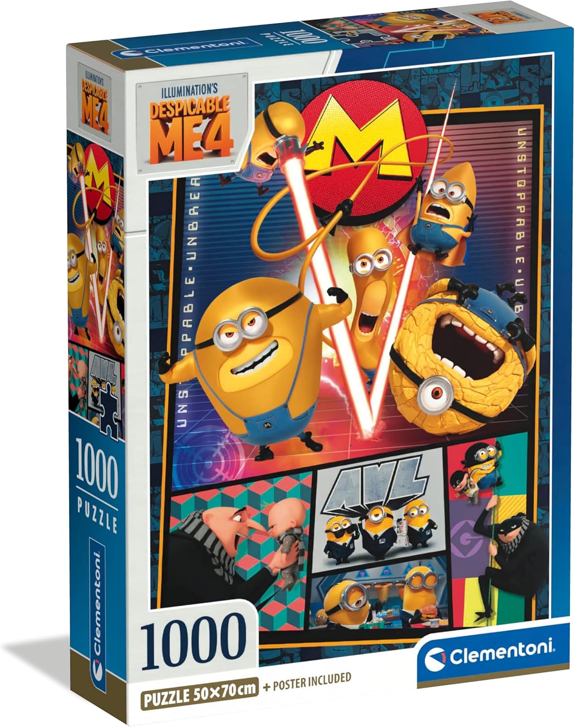 Clementoni Despicable Me 4, 1000 Piece Puzzle - Imported