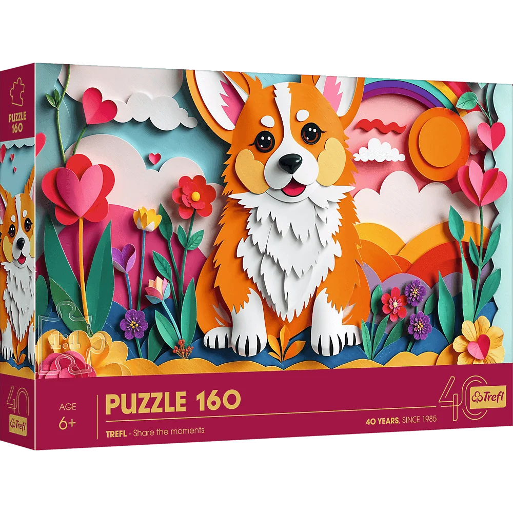 Trefl 40th Anniversary: Dog, 160 Piece Puzzle - Imported