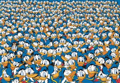 Clementoni Disney Impossible: Donald Duck, 1000 Piece Puzzle - Imported