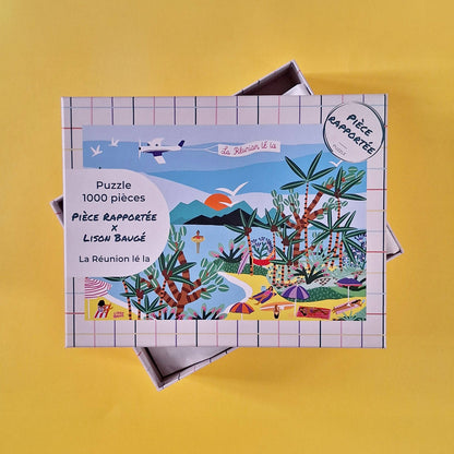 Pièce rapportée Reunion Island is Here, 1000 Piece Puzzle