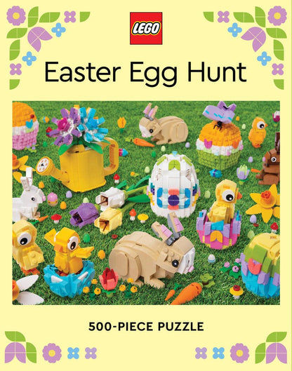 LEGO Easter Egg Hunt, 500 Piece Puzzle