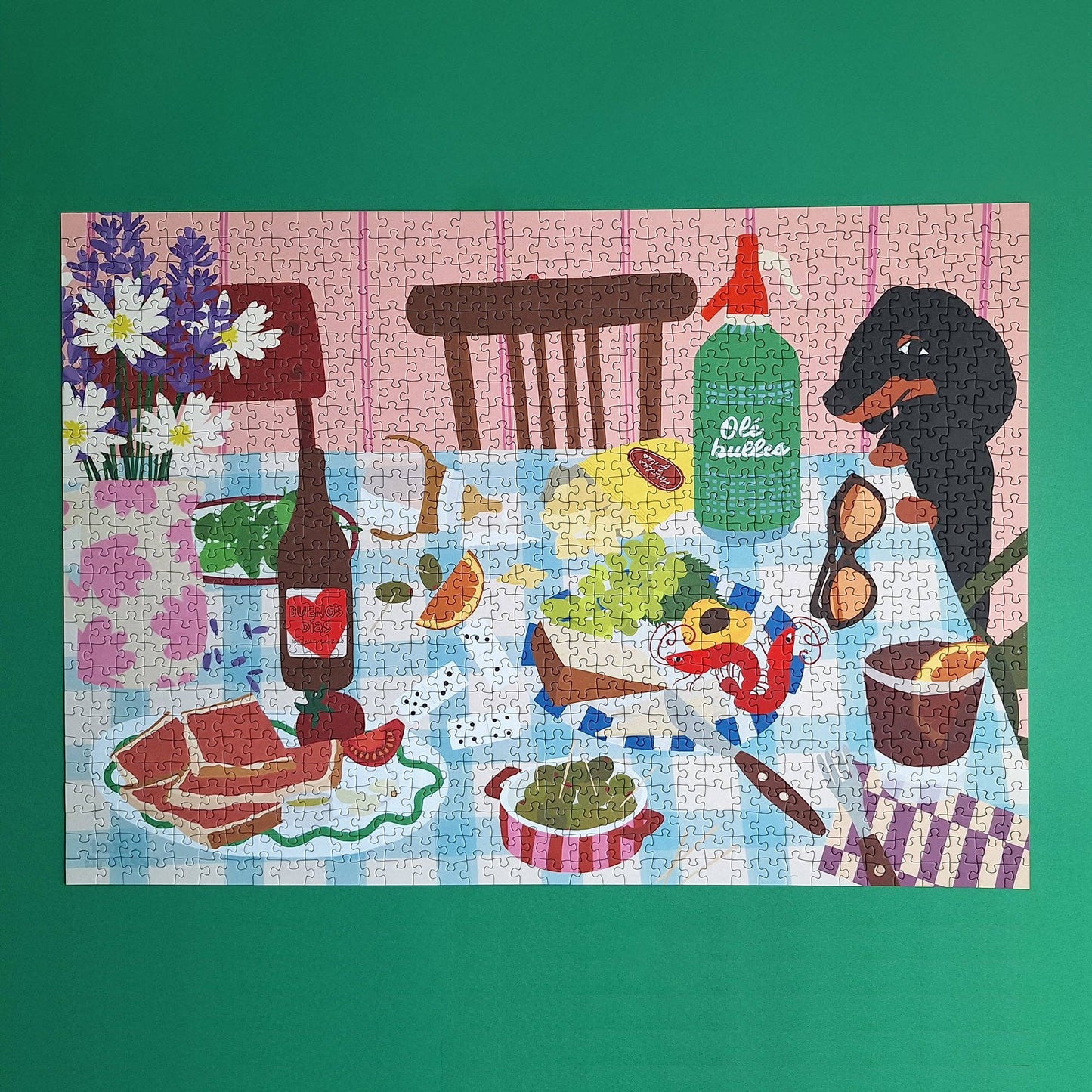 Pièce rapportée Tapas and Friends, 1000 Piece Puzzle