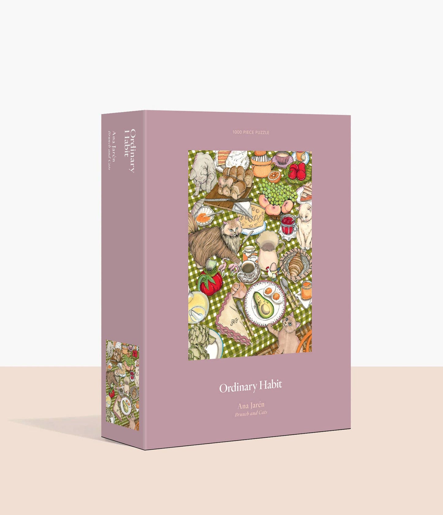 Ordinary Habit Brunch and Cats, 1000 Piece Puzzle