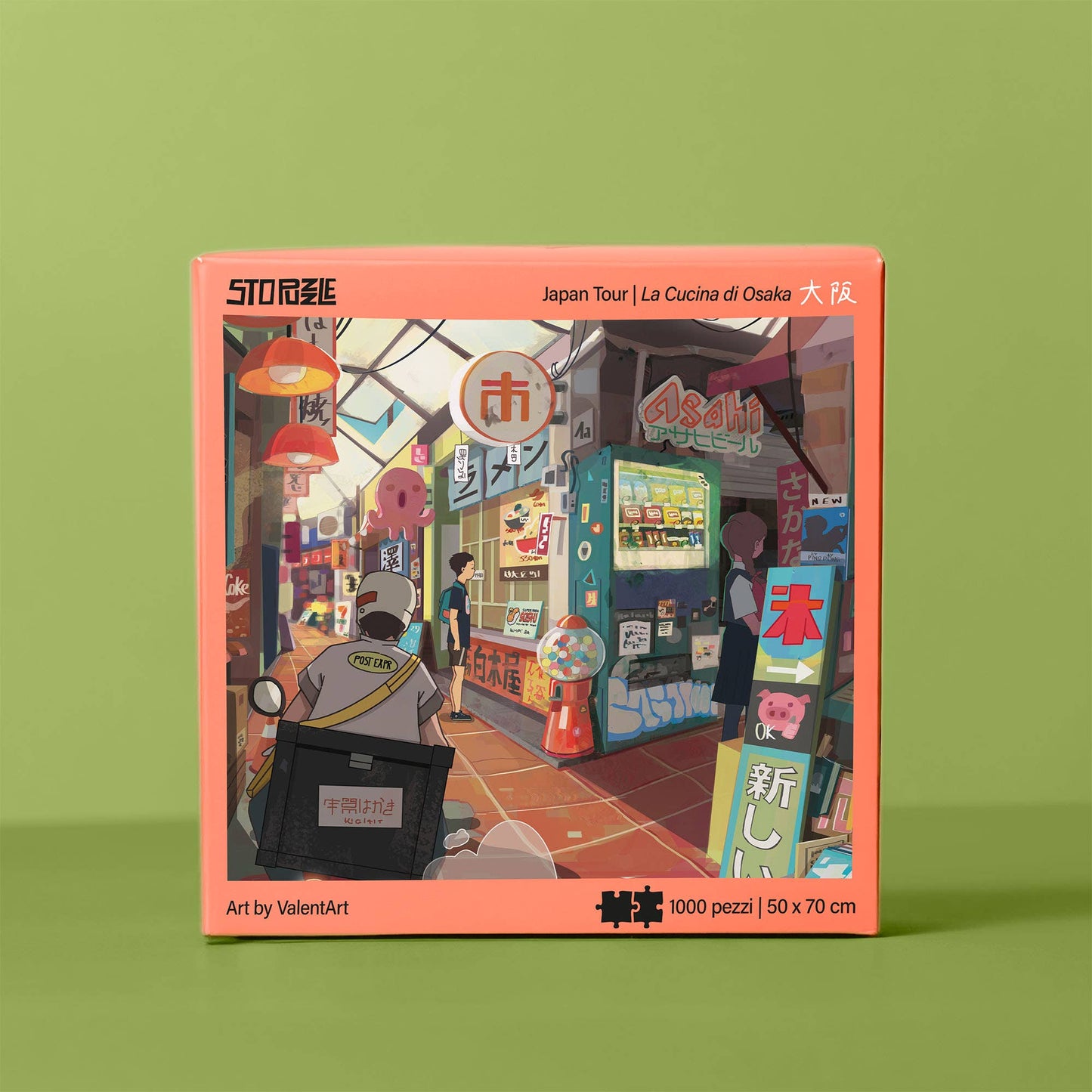 Sto Puzzle Osaka's Kitchen, 1000 Piece Puzzle
