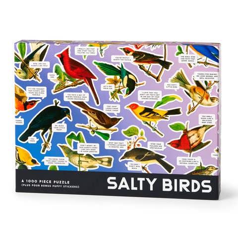 Brass Monkey Salty Birds, 1000 Piece Puzzle
