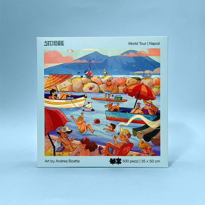 Sto Puzzle Napoli, 500 Piece Puzzle