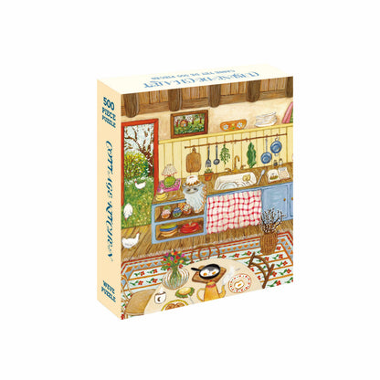 WEVE Cottage Kitchen, 500 Piece Puzzle