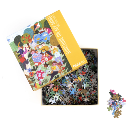 Puzzlefolk Sunshine On My Mind, 500 Piece Puzzle