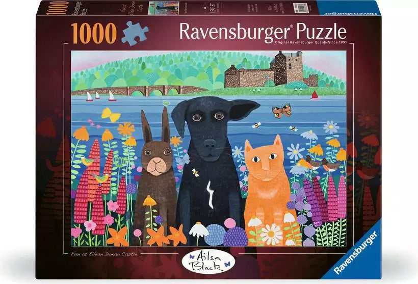 Ravensburger Fun au château d'Eilean Donan, 1000 pièces