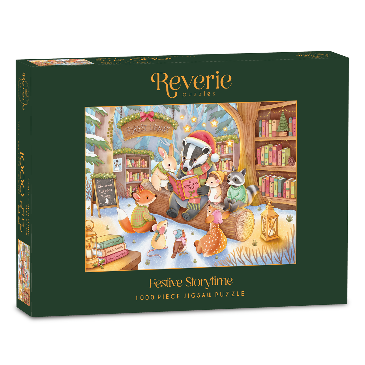 PRE-ORDER Reverie Festive Storytime Jigsaw Puzzle, 1000 Piece Puzzle