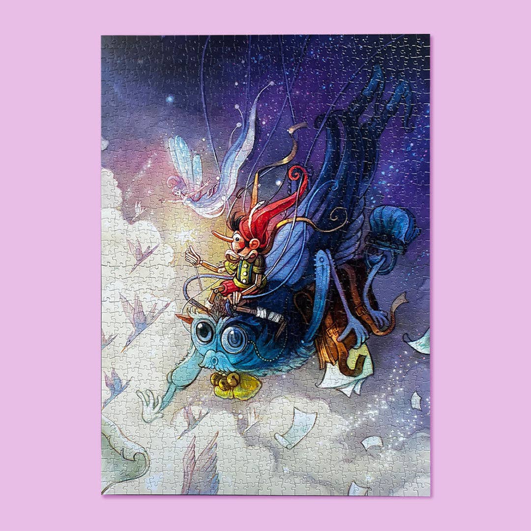 Sto Puzzle Poetry Hunters, 1000 Piece Puzzle
