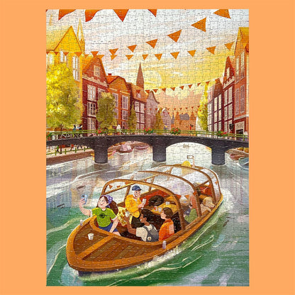 Sto Puzzle Amsterdam, 1000 Piece Puzzle