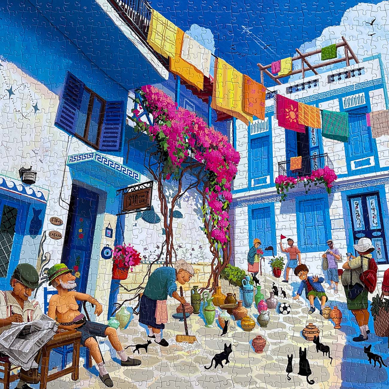 Sto Puzzle Santorini, 1000 Piece Puzzle