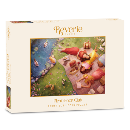 Reverie Picnic Book Club, 1000 Piece Puzzle