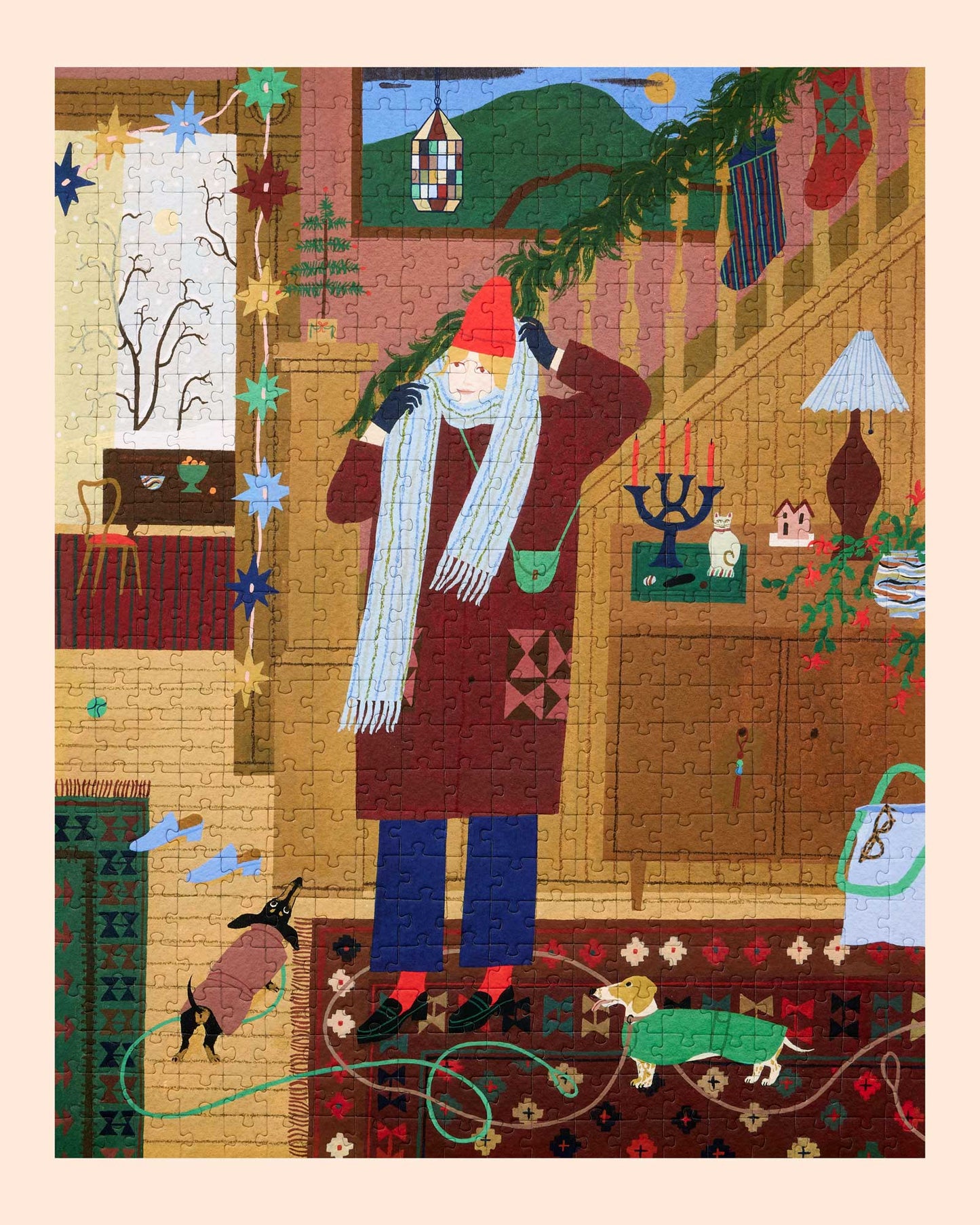 Ordinary Habit Bundle Up, 500 Piece Puzzle