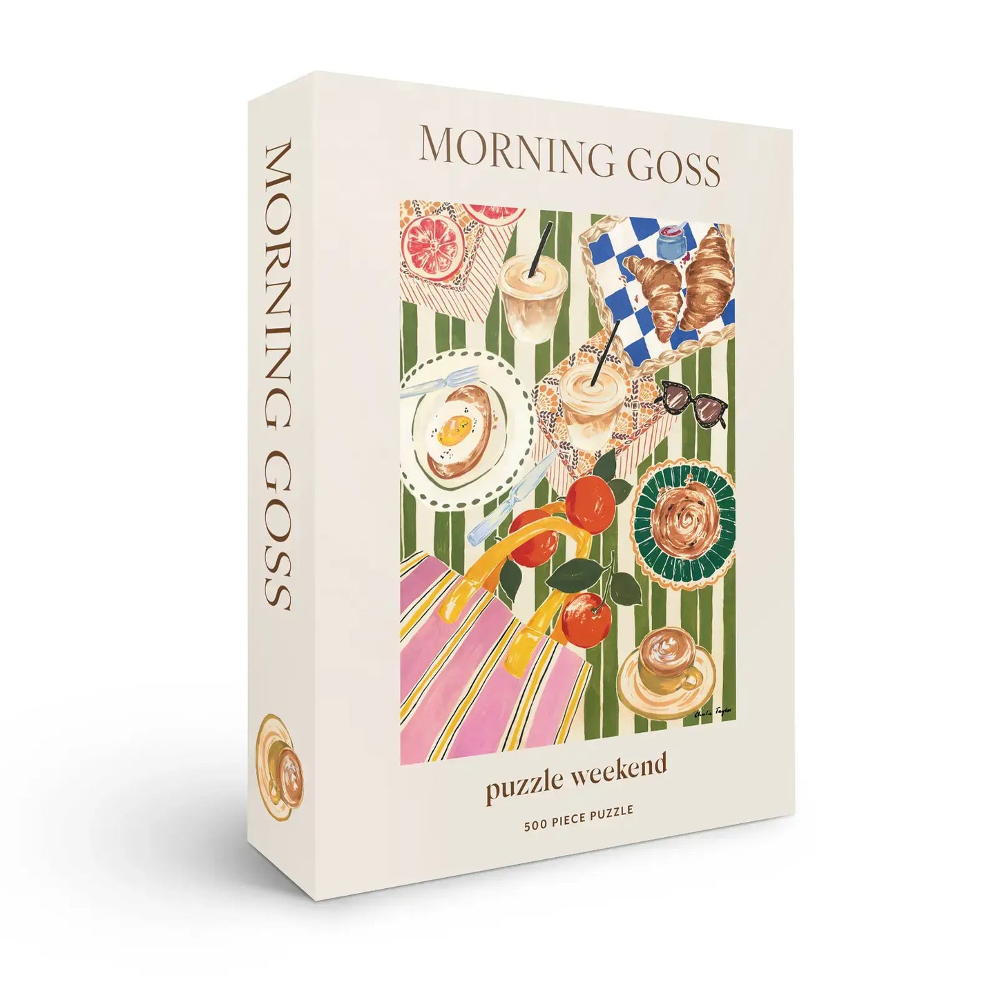 Puzzle Weekend Morning Goss, 500 Piece Puzzle