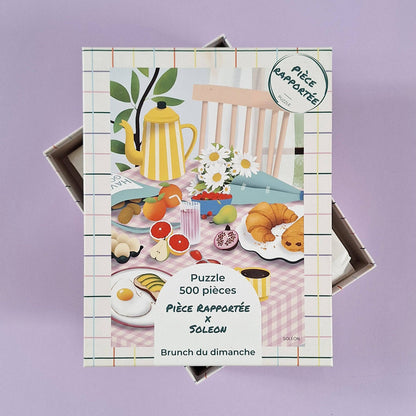 Pièce rapportée Sunday Brunch, 500 Piece Puzzle