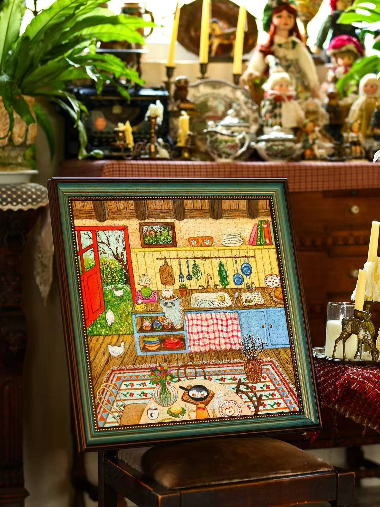 WEVE Cottage Kitchen, 500 Piece Puzzle
