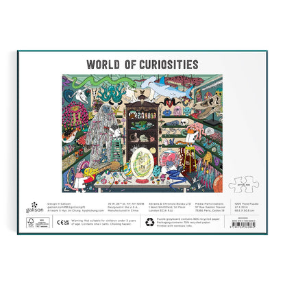 Galison World of Curiosities, 1000 Piece Puzzle