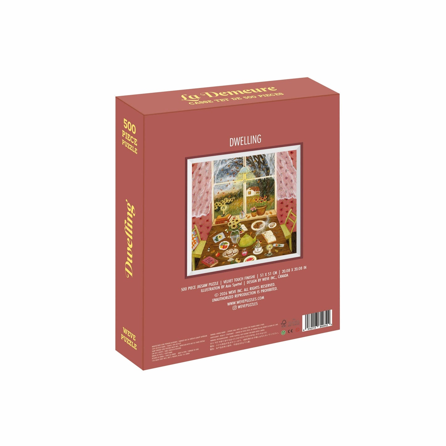 WEVE Dwelling, 500 Piece Puzzle