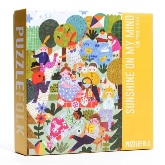 Puzzlefolk Sunshine On My Mind, 500 Piece Puzzle