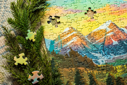 Laila Luxury Puzzles Kashmir Valley, 500 Piece Puzzle