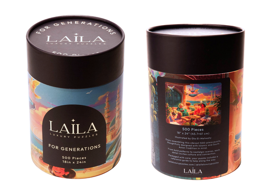 Laila Luxury Puzzle For Generations, 500 Piece Puzzle