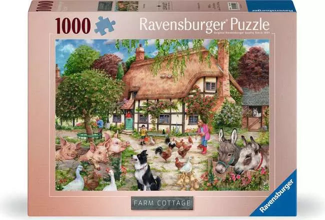 Ravensburger Farm Cottage, 1000 Piece Puzzle - Imported
