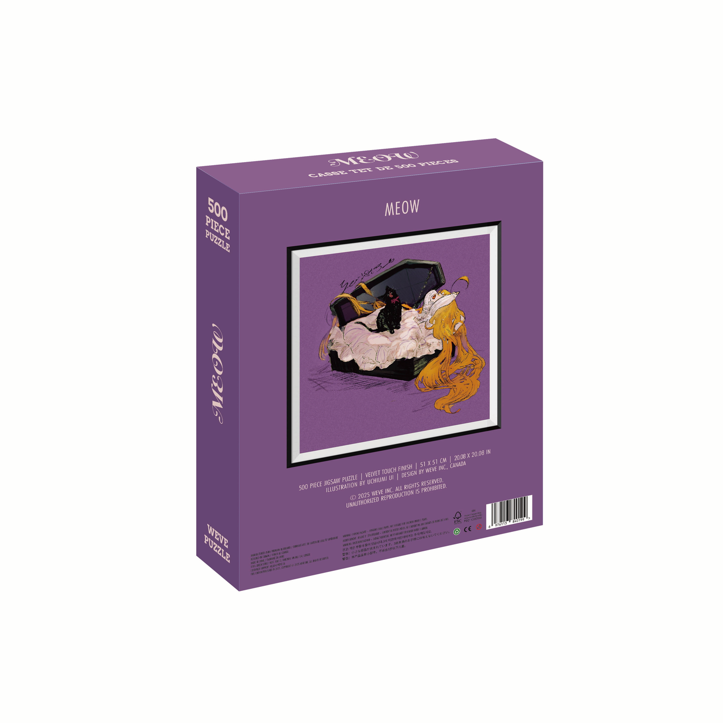 WEVE Meow, 500 Piece Puzzle