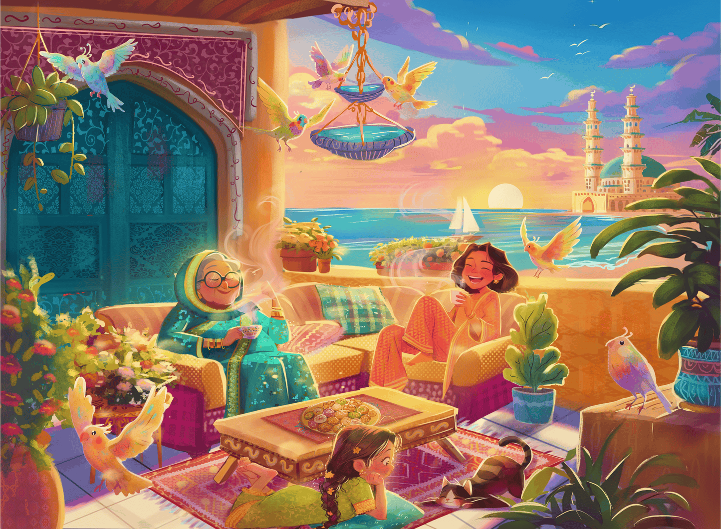 Laila Luxury Puzzle For Generations, 500 Piece Puzzle