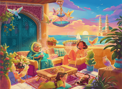 Laila Luxury Puzzle For Generations, 500 Piece Puzzle