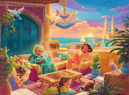 Laila Luxury Puzzle For Generations, 500 Piece Puzzle