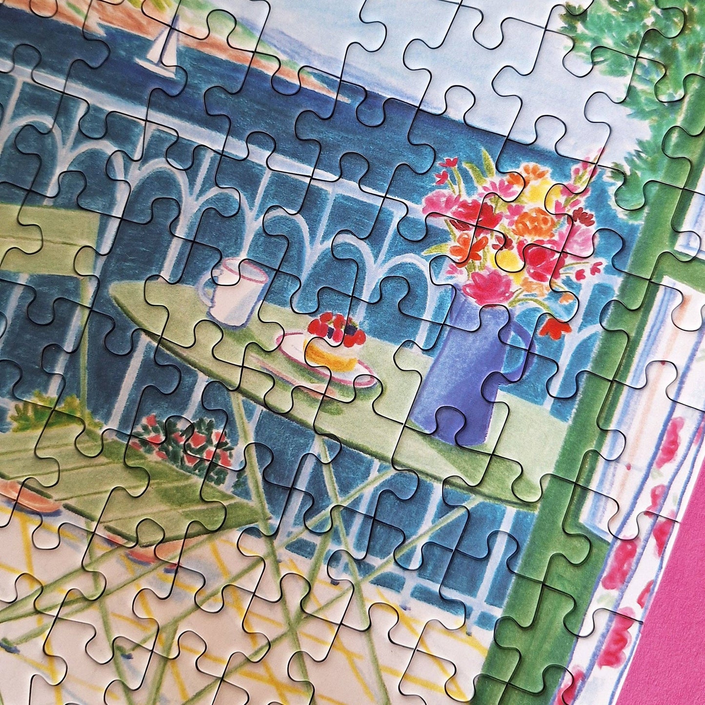 Pièce rapportée Through the Window, the Sea, 500 Piece Puzzle