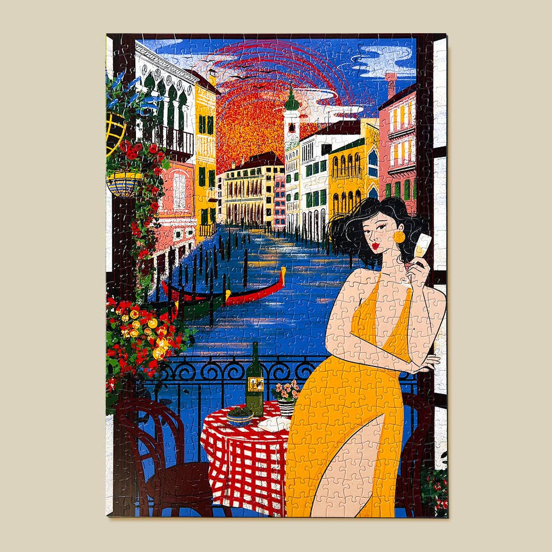 Sto Puzzle Meeting at the Grand Canal, 500 Piece Puzzle