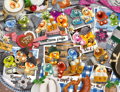 Ravensburger Gelini Oktober Fest, 2000 Piece Puzzle - Imported