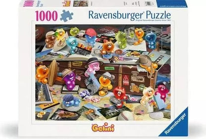 Ravensburger Gelini German Tourist, 1000 Piece Puzzle - Imported